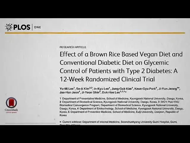 'Video thumbnail for The Best Diet for Diabetes'
