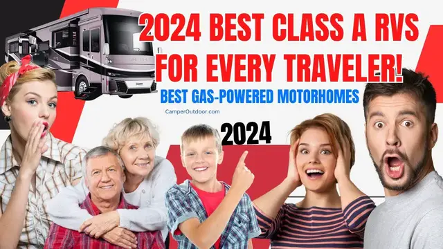 'Video thumbnail for 2024's Class A RVs: Unveiling the Best Motorhomes for Every Traveler!'
