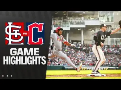 'Video thumbnail for St. Louis Cardinals at Cleveland Guardians Full-Game Highlights! | 06/27/2025'
