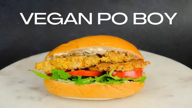 'Video thumbnail for Exciting New Easy Vegan Po'Boy Recipe'