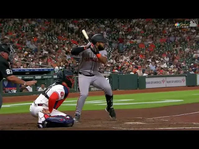 'Video thumbnail for Heliot Ramos SMACKS a Solo Home Run! | 3rd HR of 2025 | San Francisco Giants | 04/01/2025'