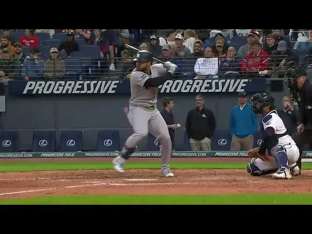 'Video thumbnail for Jasson Dominguez CRUSHES a Two-Run Home Run! | 2nd HR of 2025 | New York Yankees | 04/21/2025'