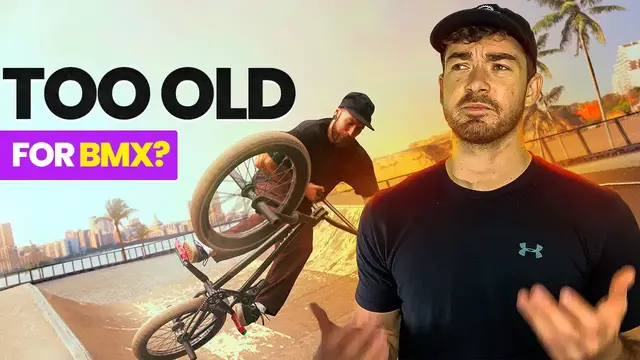 'Video thumbnail for BMX Beyond 30: Myths & Reality - Are you too old to BMX?'