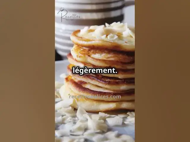 'Video thumbnail for Recette Pancakes Yaourt'