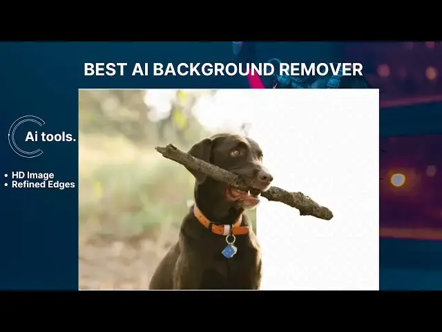 'Video thumbnail for [2024 ] Best AI Tools to Remove Background and Get HD Images'