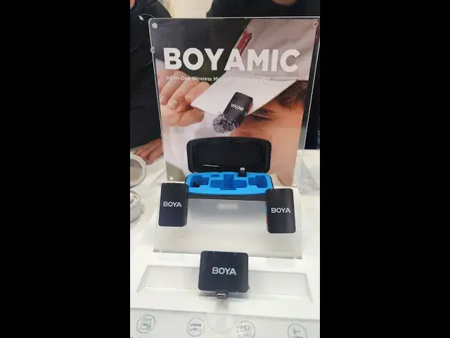 'Video thumbnail for Boya teste de microfones de entrada no eletrolar show 2024 (vídeo apenas de teste)'
