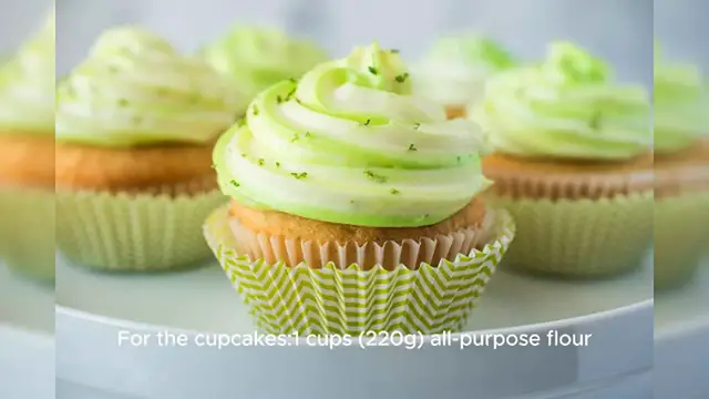 'Video thumbnail for Key Lime Cupcakes'