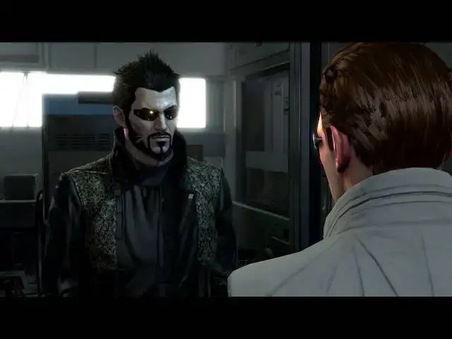 'Video thumbnail for Deus Ex: Mankind Divided - Claiming Jurisdiction: Bring The DSD to Daniel "Smiley" Fletcher Sequence'