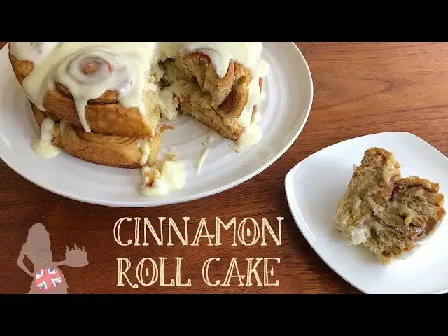 'Video thumbnail for How To Make A CINNAMON ROLL CAKE'
