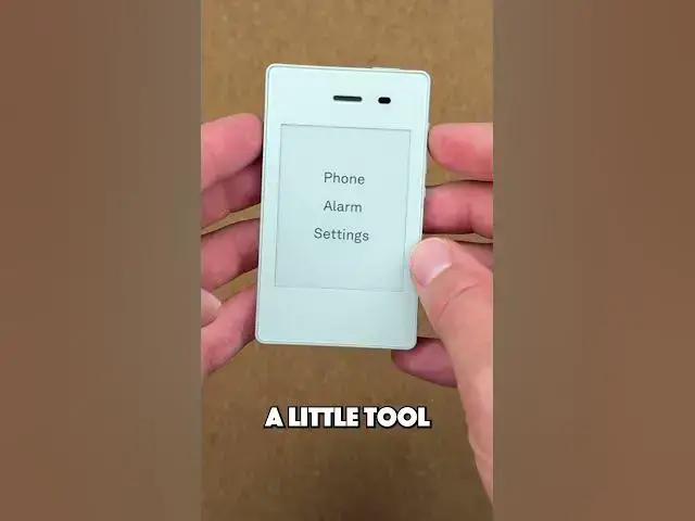 'Video thumbnail for How to use the minimalist Light Phone 2!'