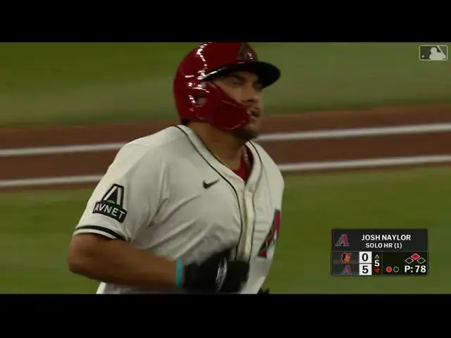 'Video thumbnail for Josh Naylor CRUSHES a Solo Home Run! | 1st HR of 2025 | Arizona Diamondbacks | 04/09/2025'