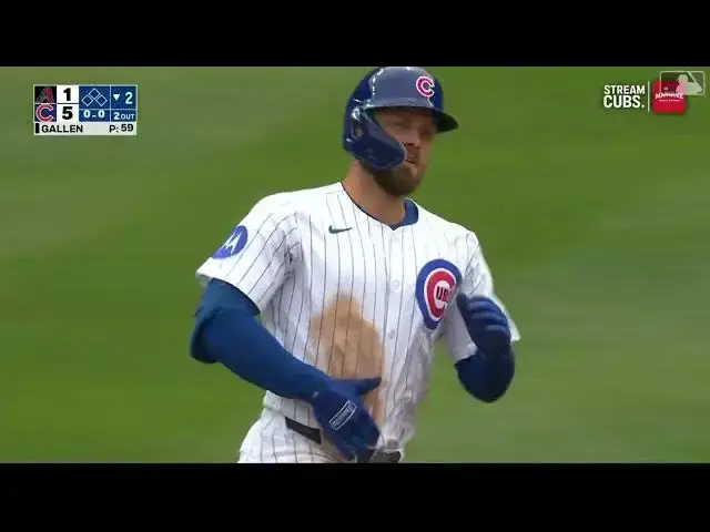 'Video thumbnail for Michael Busch BELTS a Solo Home Run! | 5th HR of 2025 | Chicago Cubs | 04/19/2025'