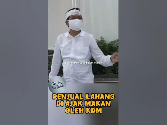 'Video thumbnail for #news #kdmsociety #dedimulyadi #dedimulyadihariini #kdm'