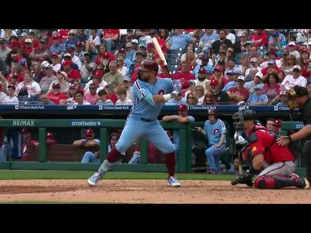 'Video thumbnail for Kyle Schwarber CRUSHES a Solo Home Run! | 19th HR of 2025 | Philadelphia Phillies | 05/29/2025'