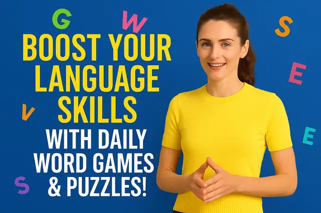 'Video thumbnail for Boost Your Language Skills with Daily Word Games & Puzzles!'