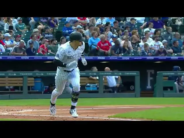 'Video thumbnail for Brenton Doyle CRANKS a Solo Home Run! | 4th HR of 2025 | Colorado Rockies | 04/30/2025'