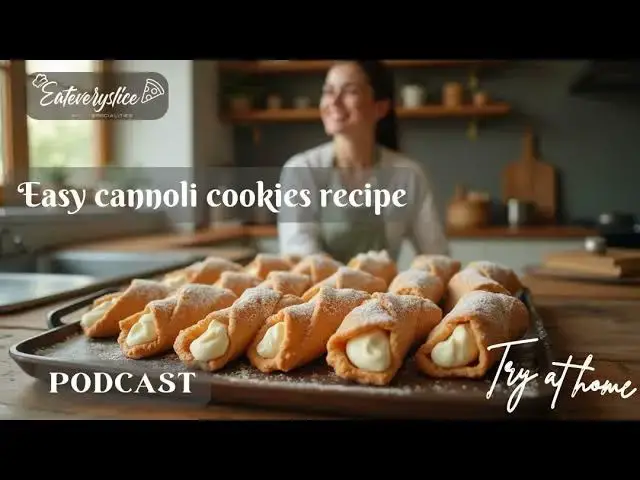 'Video thumbnail for Easy Cannoli Cookies 🍪 | Italian-American Dessert Delight'