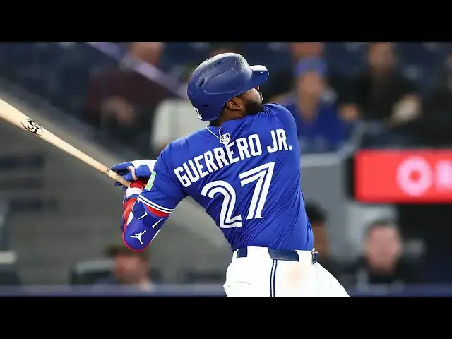 'Video thumbnail for Vladimir Guerrero Jr.'s First 5 Home Runs of 2025! | Toronto Blue Jays'