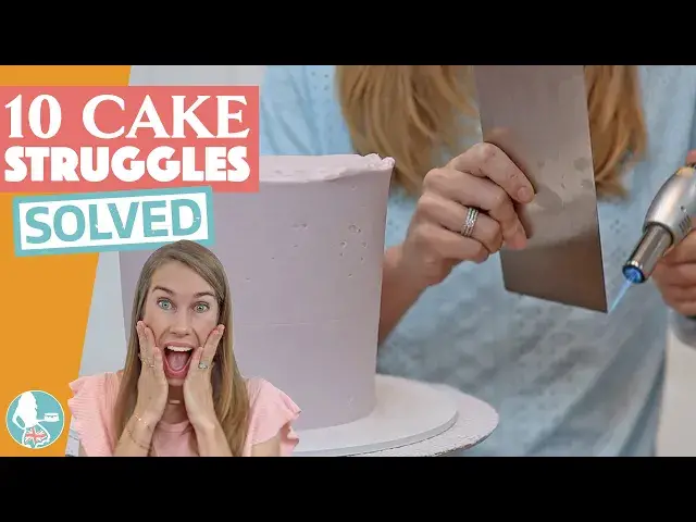 'Video thumbnail for 10 Cake Struggles SOLVED'