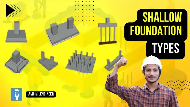 'Video thumbnail for Shallow Foundations and Their Types - Types of shallow Foundation - Foundations in Building'
