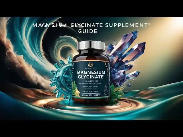'Video thumbnail for Magnesium Glycinate Supplement Guide: Boost Sleep, Relaxation, and Overall Health'
