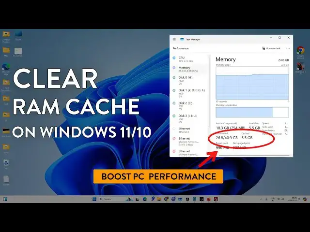 'Video thumbnail for How To Clear RAM Cache Windows 11/10 | Does it Boost PC Performance?'