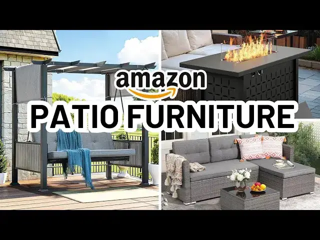 'Video thumbnail for 10 BEST PATIO FURNITURE SELLERS ON AMAZON'