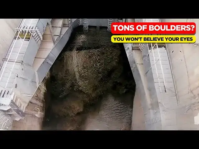 'Video thumbnail for Unbelievable Footage of the Dam Spillway Finally Opening!'