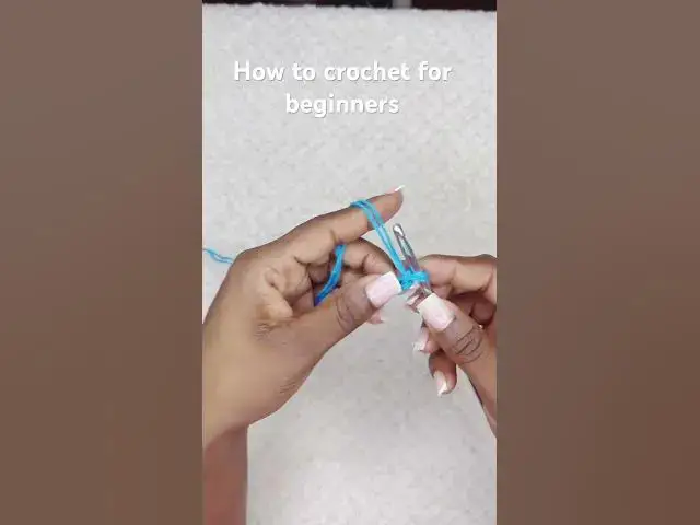 'Video thumbnail for Learn how to crochet for absolute beginners with me #crochetsociety #yarnlove'