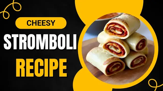 'Video thumbnail for Cheesy Stromboli Recipe'