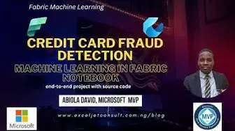 'Video thumbnail for Credit Card Fraud Detection Machine Learning in Fabric Notebook'