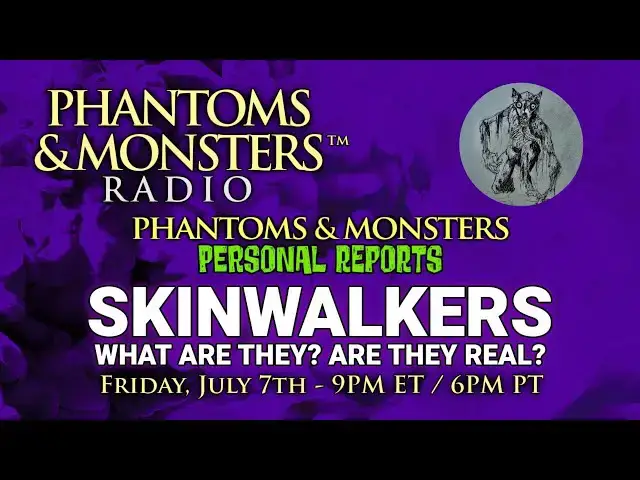 'Video thumbnail for SKINWALKERS - WHAT ARE THEY? ARE THEY REAL? - Join Us! - LIVE Q&A In The Chat - Lon Strickler (Host)'