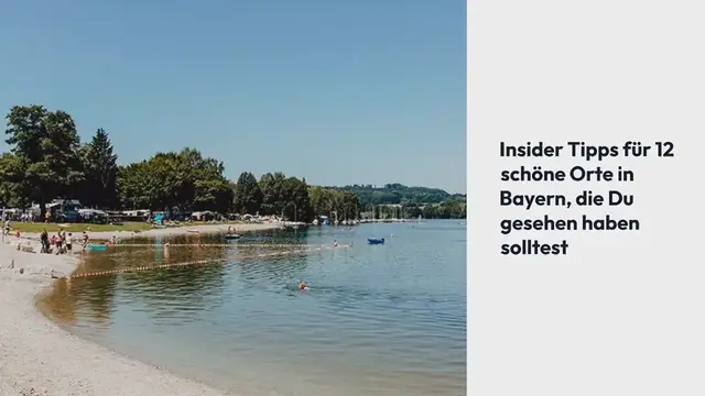 'Video thumbnail for Urlaub in Bayern – 12 Geheimtipps für die schönsten Orte'
