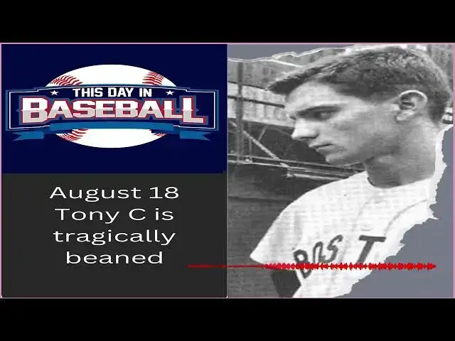'Video thumbnail for August 18 Tony Conigliaro is tragically beaned'