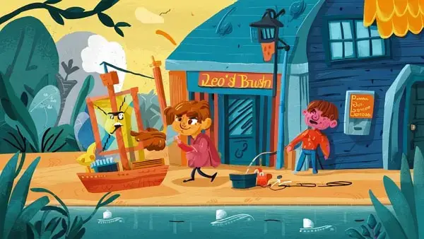'Video thumbnail for Leo's Brush: From Port to Street - A Tale of Art and Discovery'
