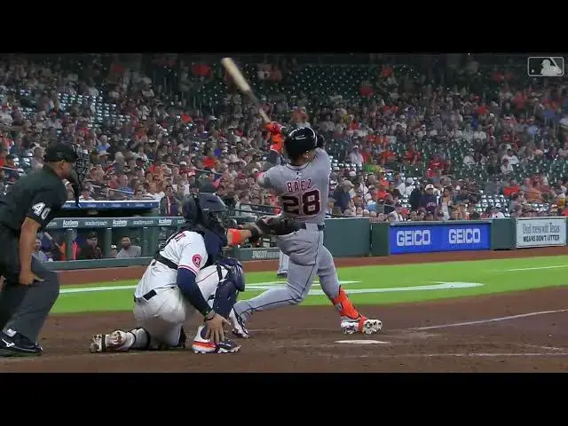'Video thumbnail for Javier Baez CRUSHES a GRAND-SLAM! | 1st HR of 2025 | Detroit Tigers | 04/30/2025'