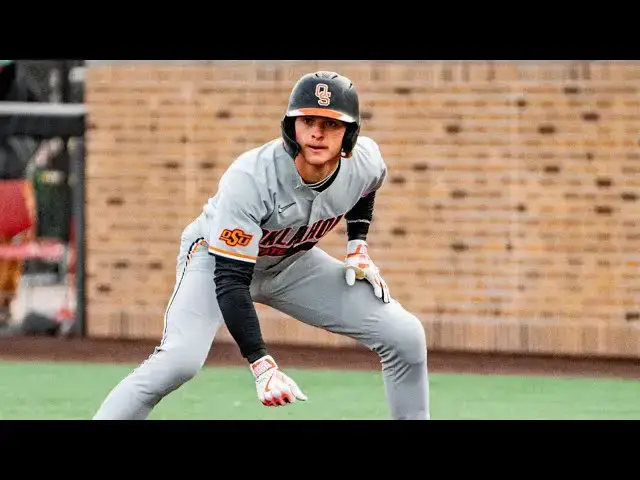 'Video thumbnail for Carson Benge 2023 Highlights! | Oklahoma State Cowboys'