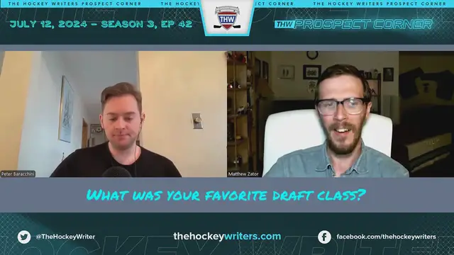 'Video thumbnail for 2024 NHL Draft - Favorite Draft Classes - Minnesota Wild'
