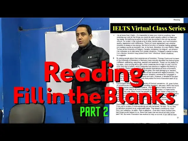 'Video thumbnail for All Fill in the Blanks questions are NOT similar in IELTS Reading'