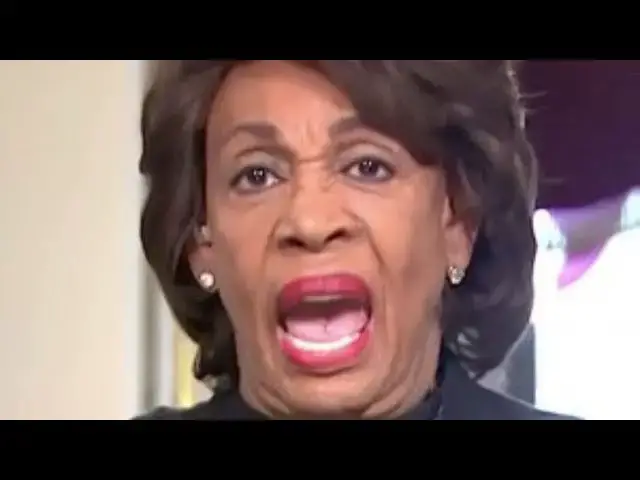 'Video thumbnail for Maxine Waters Meltdown - Goes Insane On Live Television'