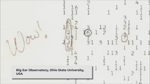 'Video thumbnail for What is the Alien WOW Signal?'
