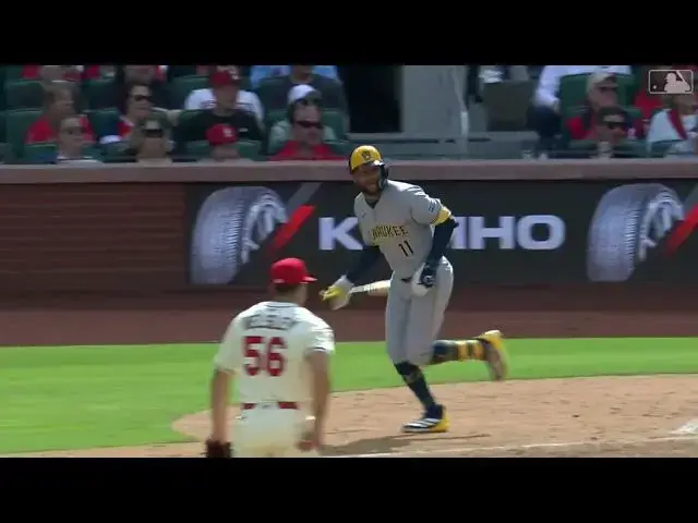 'Video thumbnail for Jackson Chourio LAUNCHES a Two-Run Home Run! | 6th HR of 2025 | Milwaukee Brewers | 04/26/2025'